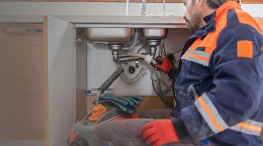 Tankless Water Heater Flame Sensor in Left Hand, WV